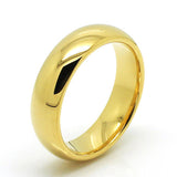 One Ring of Power Width 6mm Gold / Silver / Black Fashion Movie Jewelry