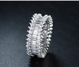 Angel Girl Hot  Luxury Rings  Wedding&Engagement Rose Gold Color Ring Jewelry For Women