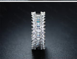 Angel Girl Hot  Luxury Rings  Wedding&Engagement Rose Gold Color Ring Jewelry For Women