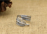 2018Fashion Ring 925 Sterling Silver Biker Ring Men Women