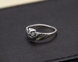 New Arrival Fashion Owl inlaid 925 sterling silver fine jewelry for women Hot Sale