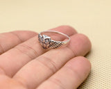 New Arrival Fashion Owl inlaid 925 sterling silver fine jewelry for women Hot Sale
