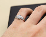 New Arrival Fashion Owl inlaid 925 sterling silver fine jewelry for women Hot Sale