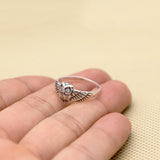 New Arrival Fashion Owl inlaid 925 sterling silver fine jewelry for women Hot Sale