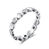 Stackable Ring 8 Styles Love Forever Heart Finger