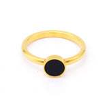 Charm Gold Rings For Women Fashion Jewelry Couple Stainless Steel Wedding Rings For Lover