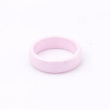Hand Cut Ceramic Ring For Woman With Smooth surface Man Ring