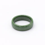 Hand Cut Ceramic Ring For Woman With Smooth surface Man Ring