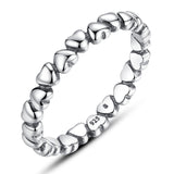 Stackable Ring 8 Styles Love Forever Heart Finger