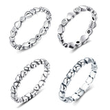 Stackable Ring 8 Styles Love Forever Heart Finger