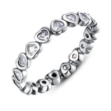 Stackable Ring 8 Styles Love Forever Heart Finger