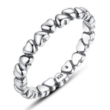 Stackable Ring 8 Styles Love Forever Heart Finger